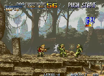 Metal Slug - Super Vehicle-001 screen shot game playing